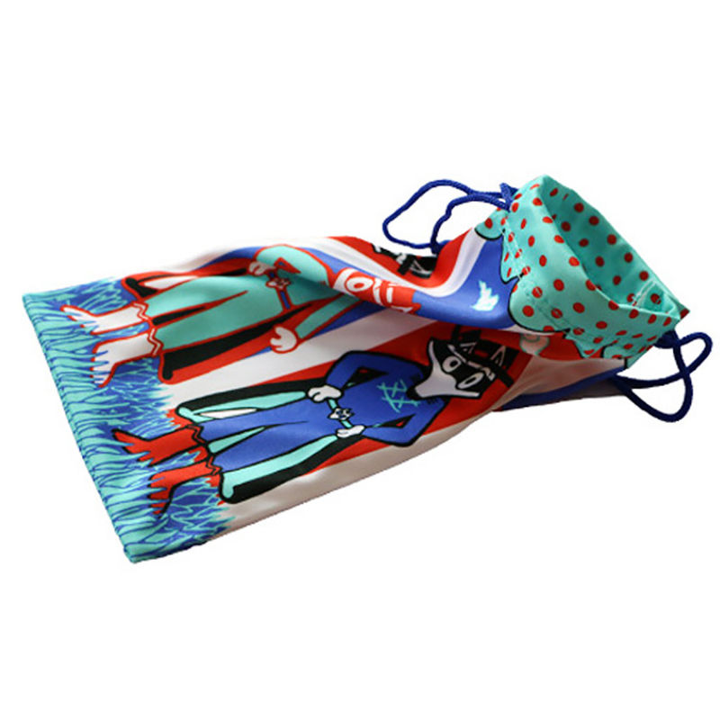 Zastosowany rozmiar Microfiber okulary torebki 160-230gsm Goggle worek do ochrony okularów